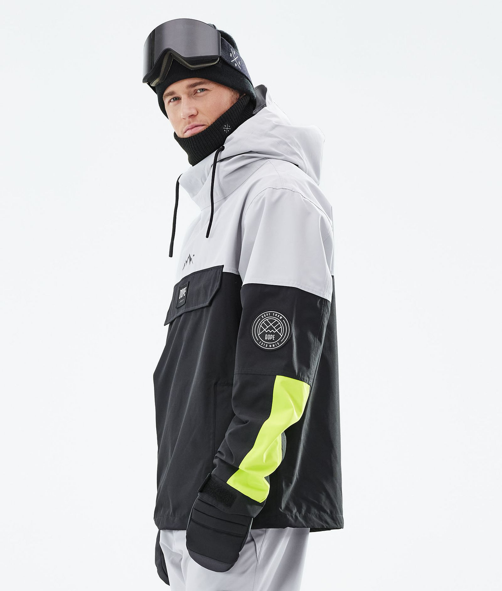Dope Blizzard LE Ski jas Heren Limited Edition Multicolor Light Grey, Afbeelding 7 van 10