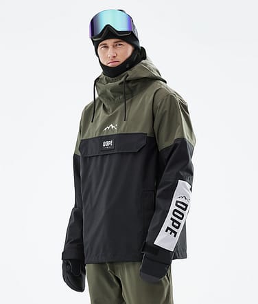 Dope Blizzard LE Lyžařská Bunda Pánské Limited Edition Multicolor Olive Green