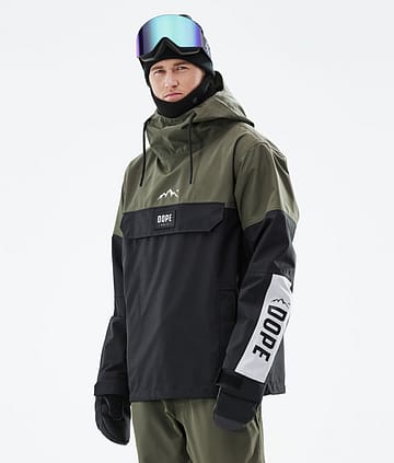 Dope Blizzard LE Kurtka Narciarska Mężczyźni Limited Edition Multicolor Olive Green
