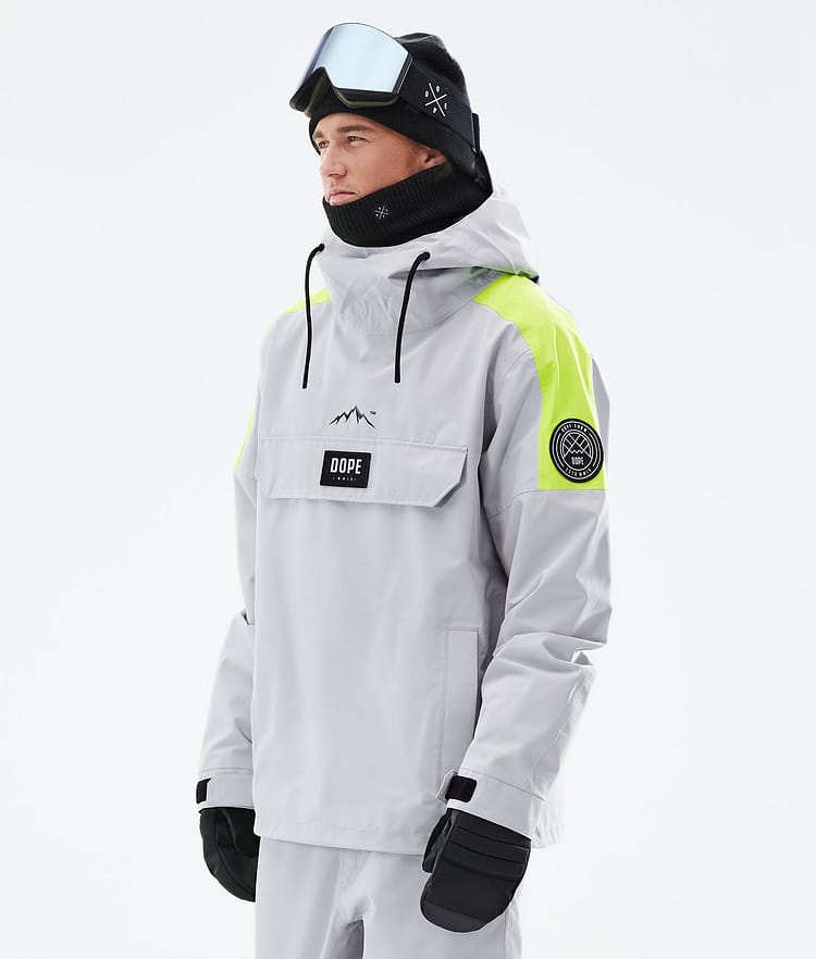 Dope Blizzard LE Giacca Sci Uomo Limited Edition Stripe Light Grey, Immagine 1 di 10
