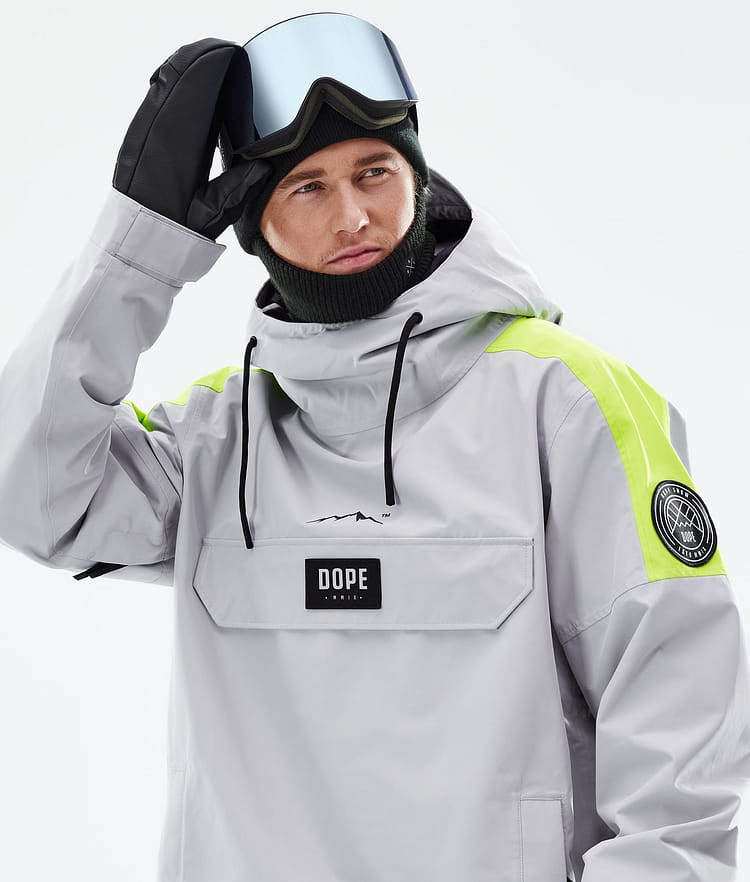Dope Blizzard LE Giacca Sci Uomo Limited Edition Stripe Light Grey, Immagine 2 di 10