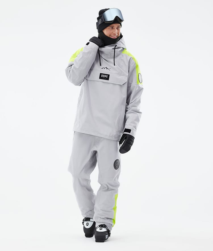Dope Blizzard LE Giacca Sci Uomo Limited Edition Stripe Light Grey, Immagine 4 di 10