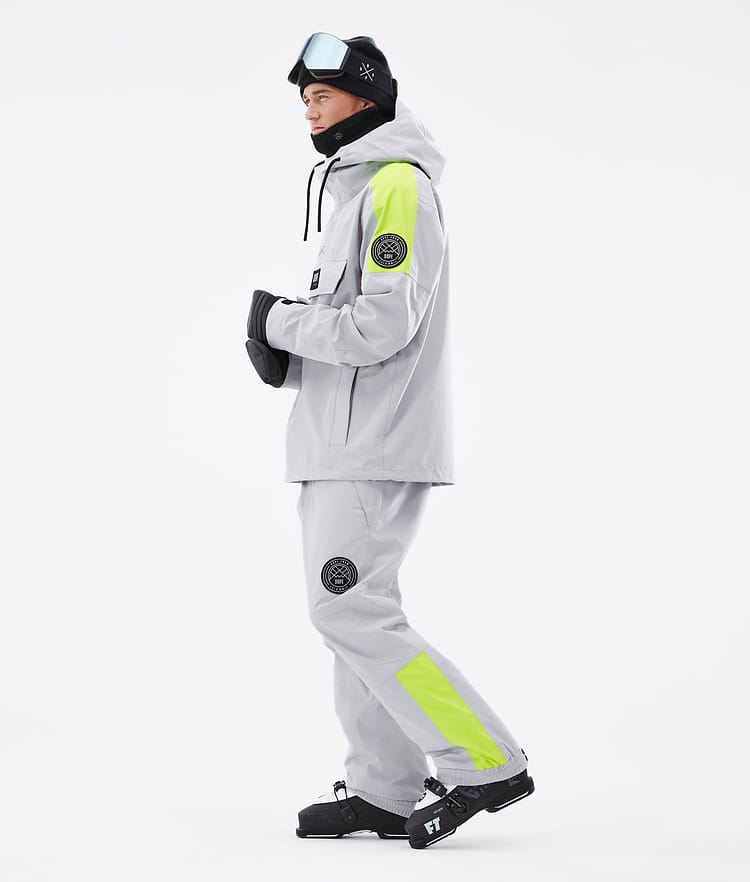 Dope Blizzard LE Giacca Sci Uomo Limited Edition Stripe Light Grey, Immagine 5 di 10