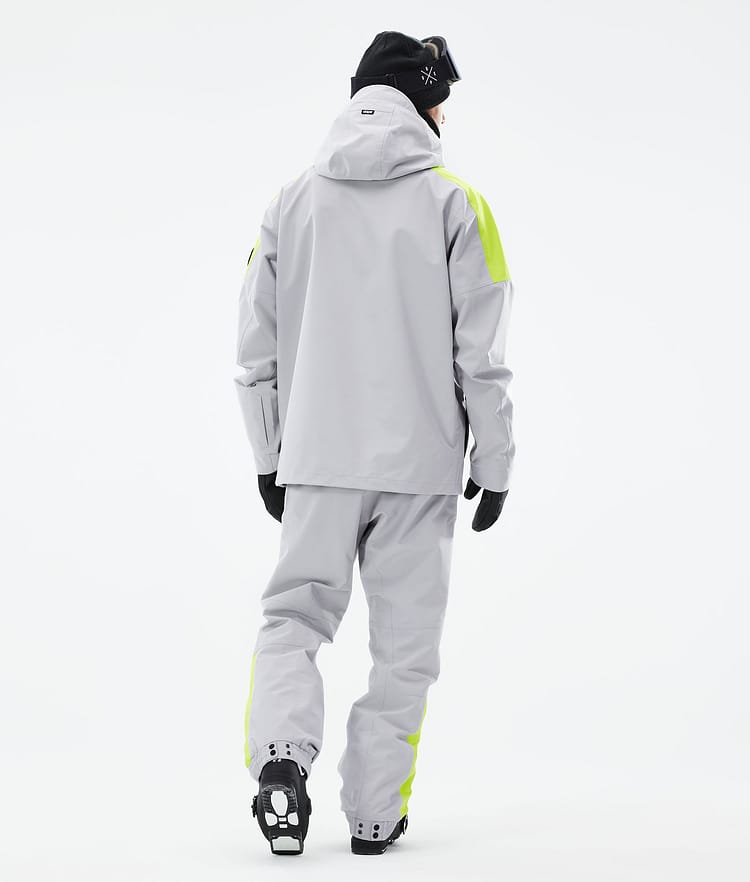 Dope Blizzard LE Giacca Sci Uomo Limited Edition Stripe Light Grey, Immagine 6 di 10