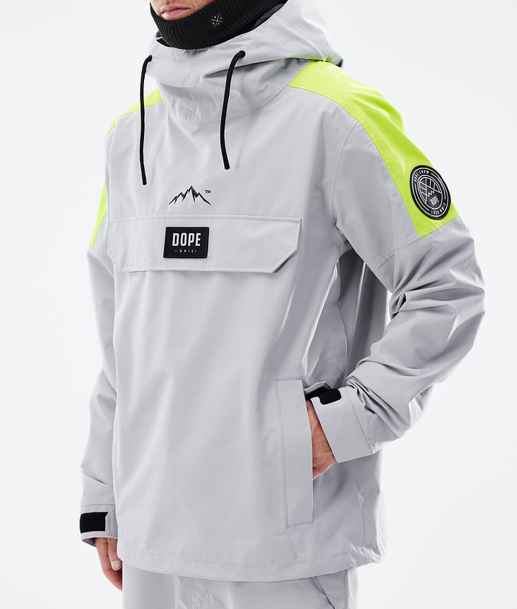 Dope Blizzard LE Giacca Sci Uomo Limited Edition Stripe Light Grey, Immagine 9 di 10
