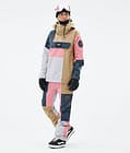 Dope Blizzard LE W Snowboardjakke Dame Limited Edition Patchwork Khaki, Billede 4 af 10