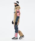 Dope Blizzard LE W Snowboardjakke Dame Limited Edition Patchwork Khaki, Billede 5 af 10