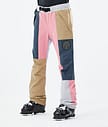 Dope Blizzard LE W Pantalon de Ski Femme Limited Edition Patchwork Khaki
