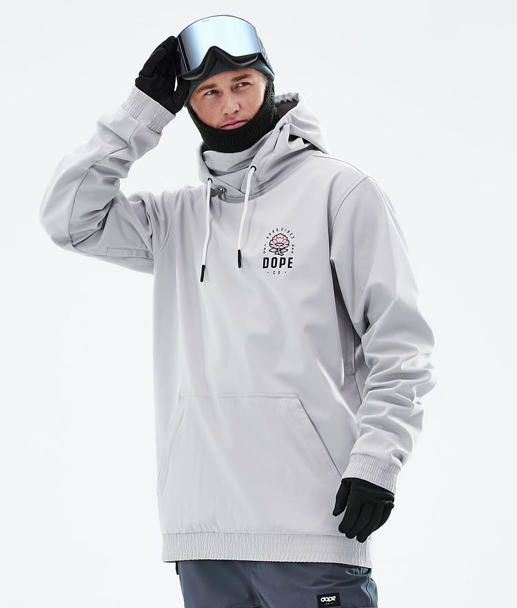 Dope Yeti 2021 Ski Jacket Men Rose Light Grey, Image 2 of 8