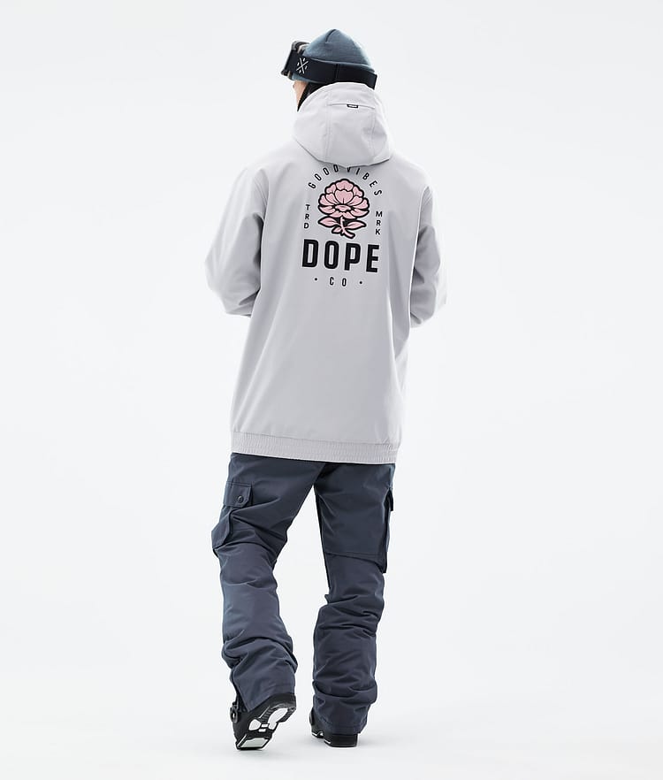 Dope Yeti 2021 Ski Jacket Men Rose Light Grey, Image 4 of 8