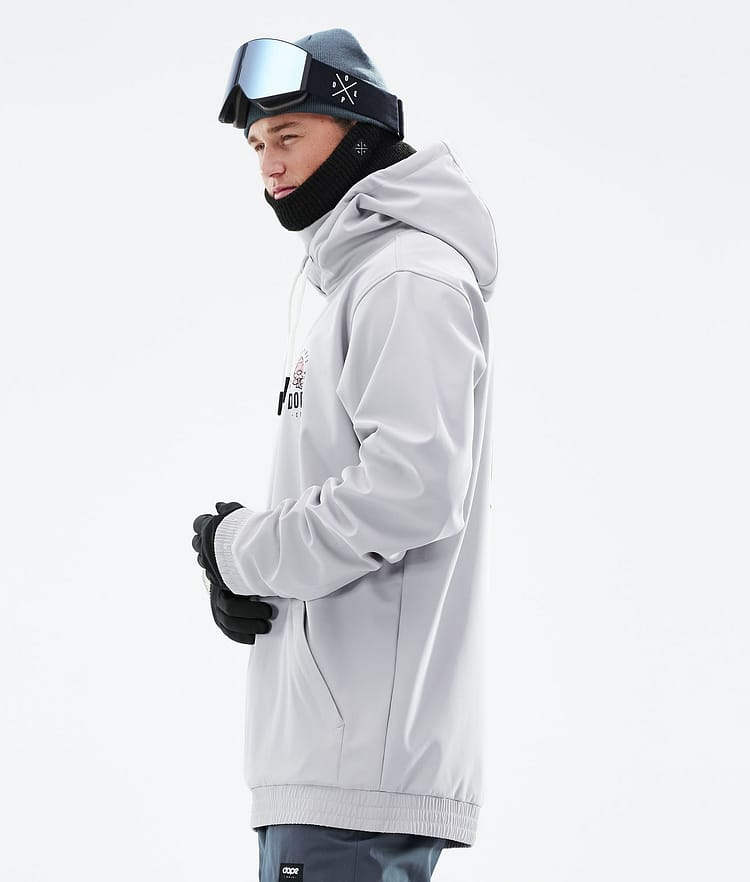 Dope Yeti 2021 Ski Jacket Men Rose Light Grey, Image 6 of 8
