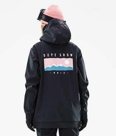 Dope Yeti W 2021 Lyžařská Bunda Dámské Range Black