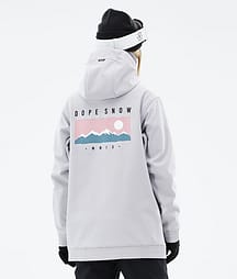 Dope Yeti W 21 Bunda na Snowboard Dámské Range Light Grey