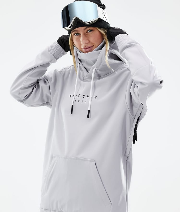 Dope Yeti W 21 Lyžařská Bunda Dámské Range Light Grey, Obrázek 4 z 8