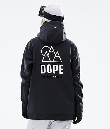 Dope Yeti W 2021 Lyžařská Bunda Dámské Rise Black