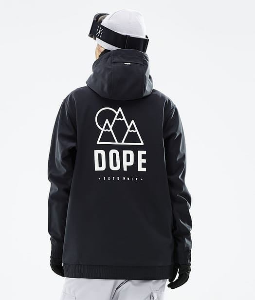 Dope Yeti W 21 Lyžařská Bunda Dámské Rise Black