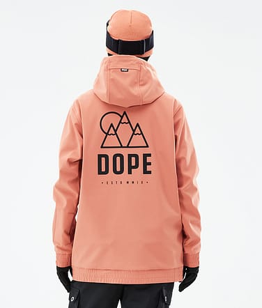 Dope Yeti W 2021 Lyžařská Bunda Dámské Rise Peach