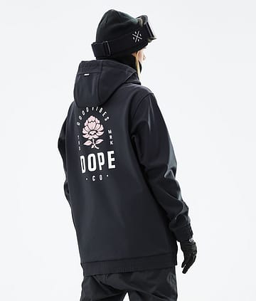 Dope Yeti W 21 Kurtka Snowboardowa Kobiety Rose Black