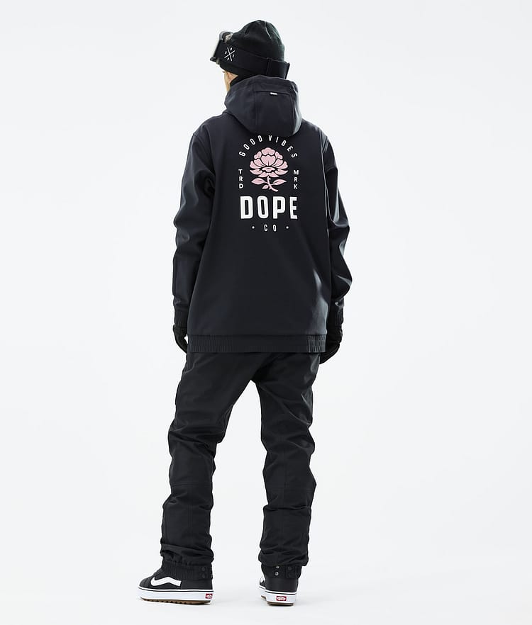 Dope Yeti W 21 Bunda na Snowboard Dámské Rose Black, Obrázek 5 z 8