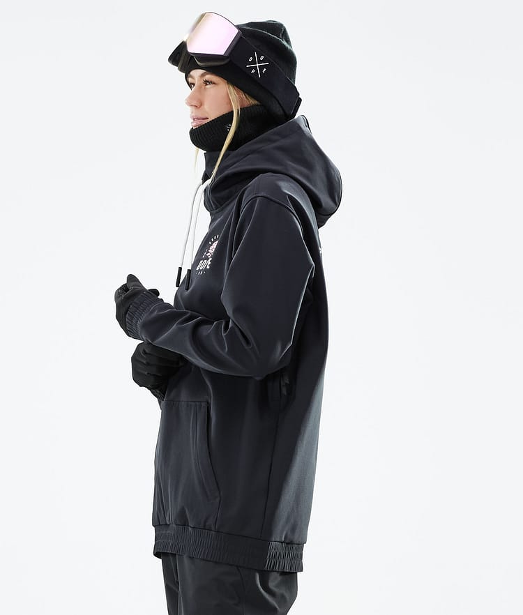 Dope Yeti W 21 Bunda na Snowboard Dámské Rose Black, Obrázek 7 z 8