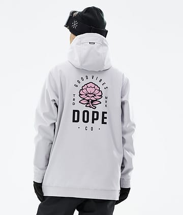 Dope Yeti W 21 Bunda na Snowboard Dámské Rose Light Grey Renewed