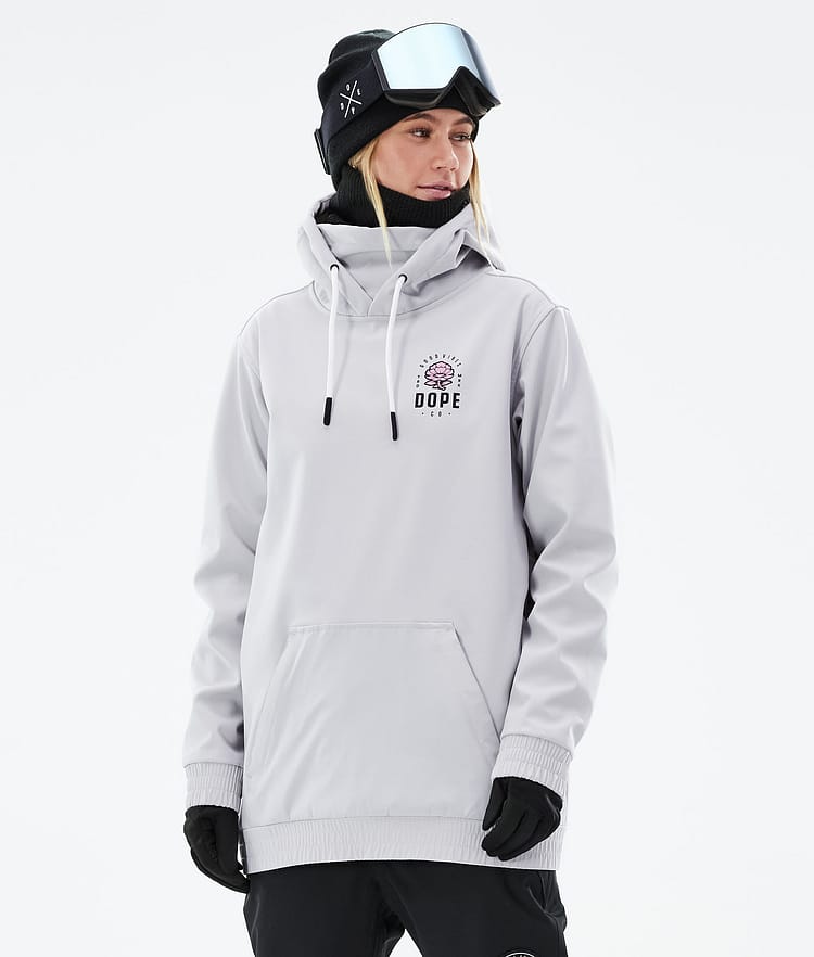 Dope Yeti W 21 Bunda na Snowboard Dámské Rose Light Grey Renewed, Obrázek 2 z 8