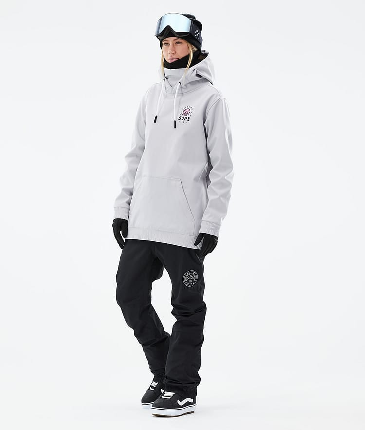 Dope Yeti W 21 Bunda na Snowboard Dámské Rose Light Grey Renewed, Obrázek 6 z 8