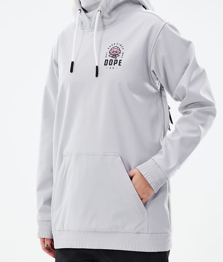 Dope Yeti W 21 Lyžařská Bunda Dámské Rose Light Grey, Obrázek 8 z 8