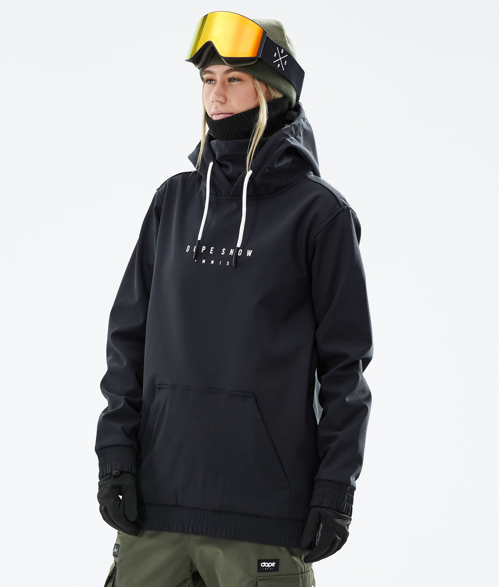 Dope Yeti W 2021 Snowboardjakke Dame Dope Snow Black, Billede 1 af 9