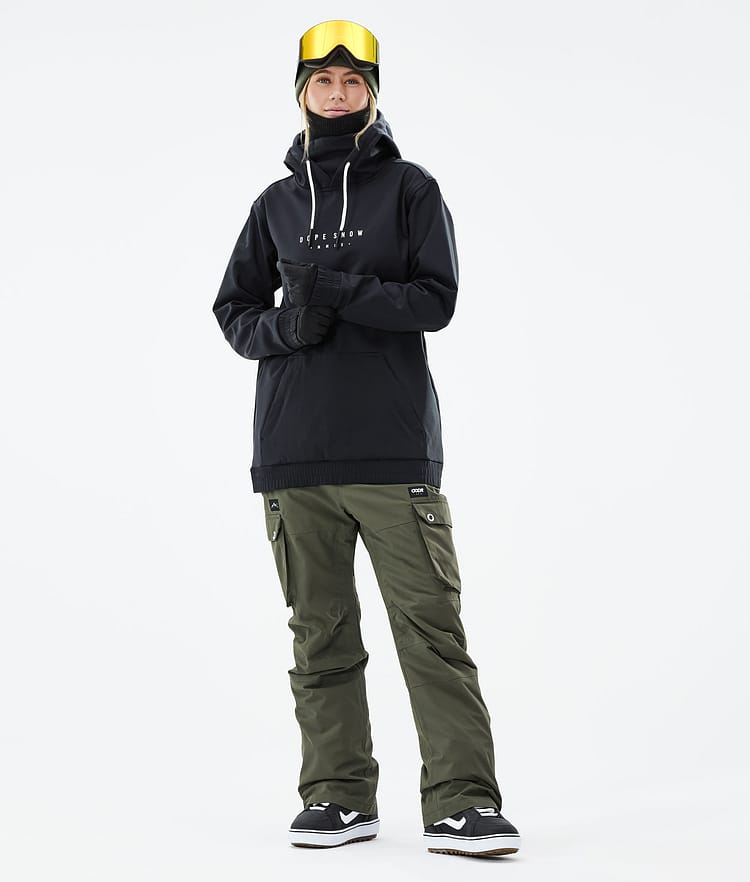 Dope Yeti W 2021 Snowboardjakke Dame Dope Snow Black, Billede 4 af 9