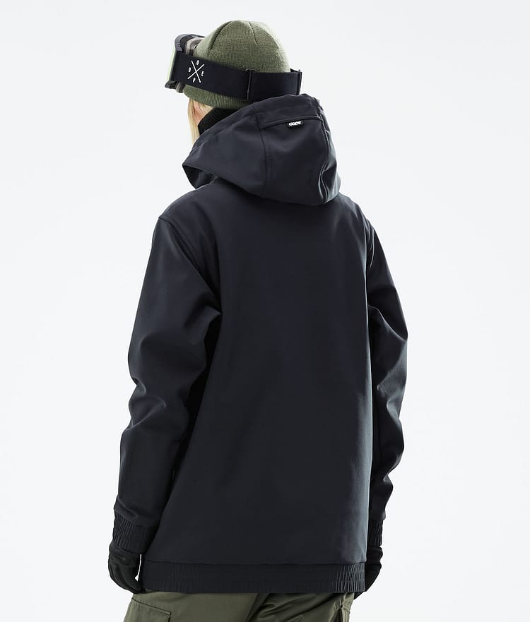 Dope Yeti W 2021 Snowboardjakke Dame Dope Snow Black, Billede 8 af 9