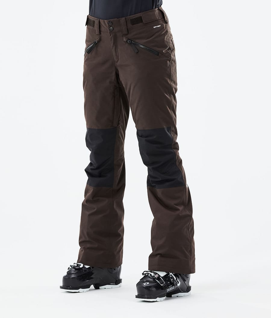The North Face Aboutaday Ski Pants Deep Brown/Tnf Black