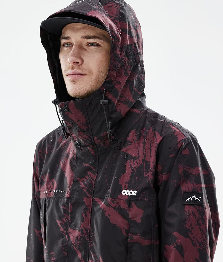 Dope Ranger Light Outdoor Jas Heren Paint Burgundy, Afbeelding 5 van 10