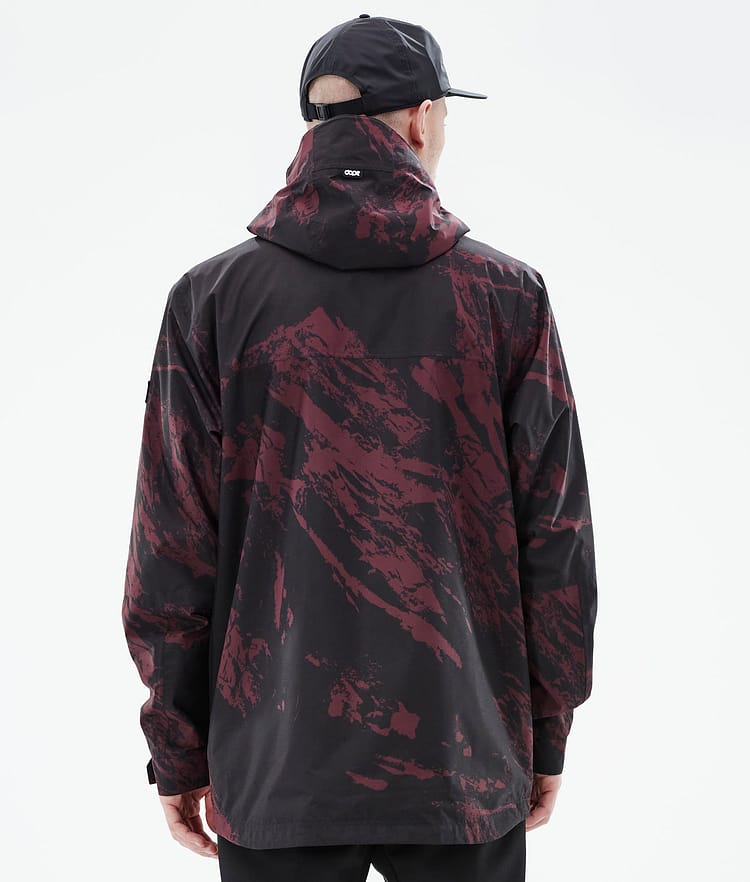Dope Ranger Light Outdoor Jas Heren Paint Burgundy, Afbeelding 7 van 10