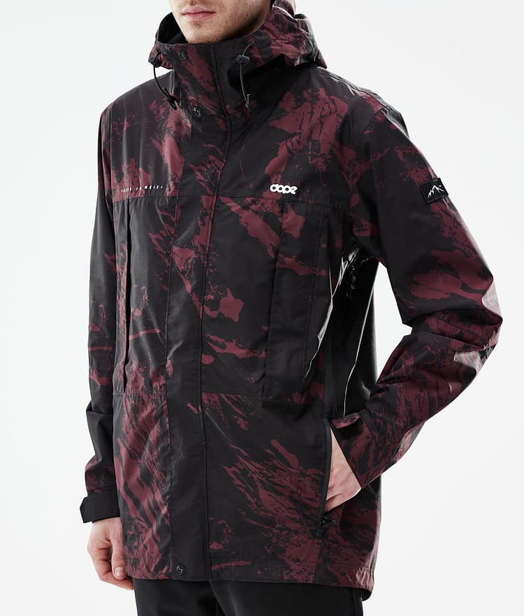 Dope Ranger Light Outdoor Jas Heren Paint Burgundy, Afbeelding 8 van 10