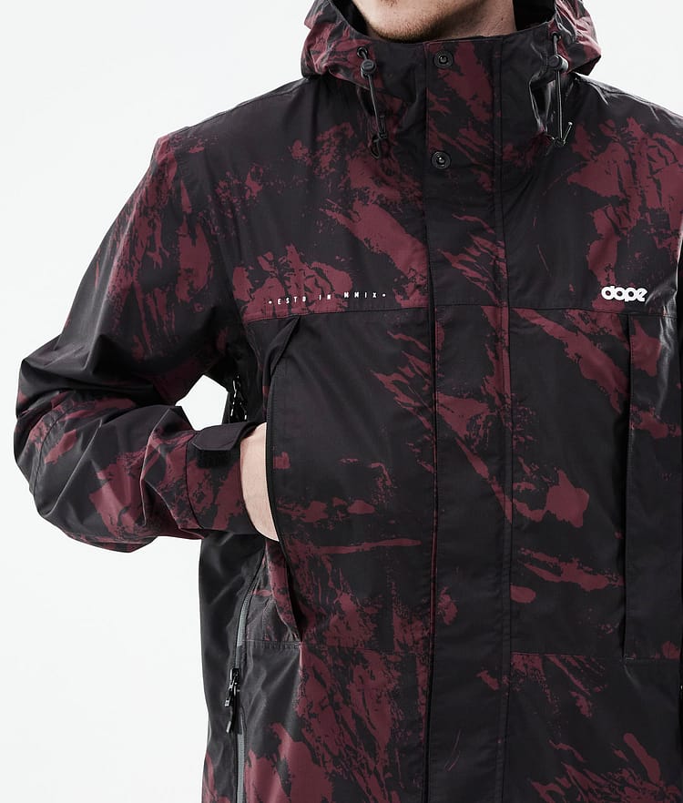 Dope Ranger Light Outdoor Jas Heren Paint Burgundy, Afbeelding 9 van 10
