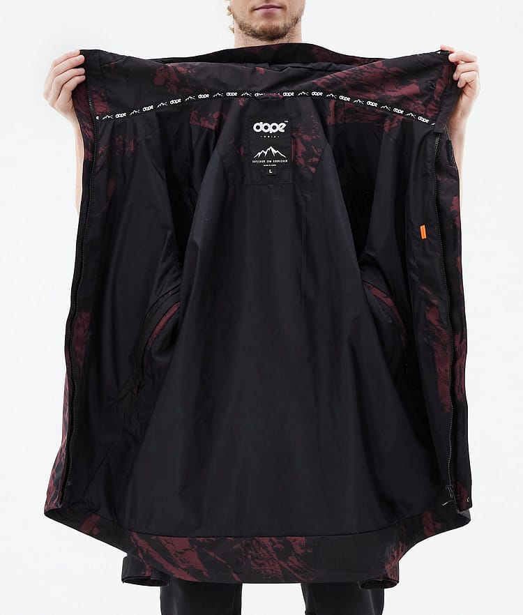 Dope Ranger Light Outdoor Jas Heren Paint Burgundy, Afbeelding 10 van 10