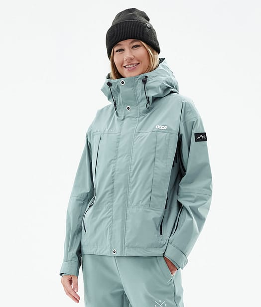 Dope Ranger Light W Veste Randonnée Femme Faded Green