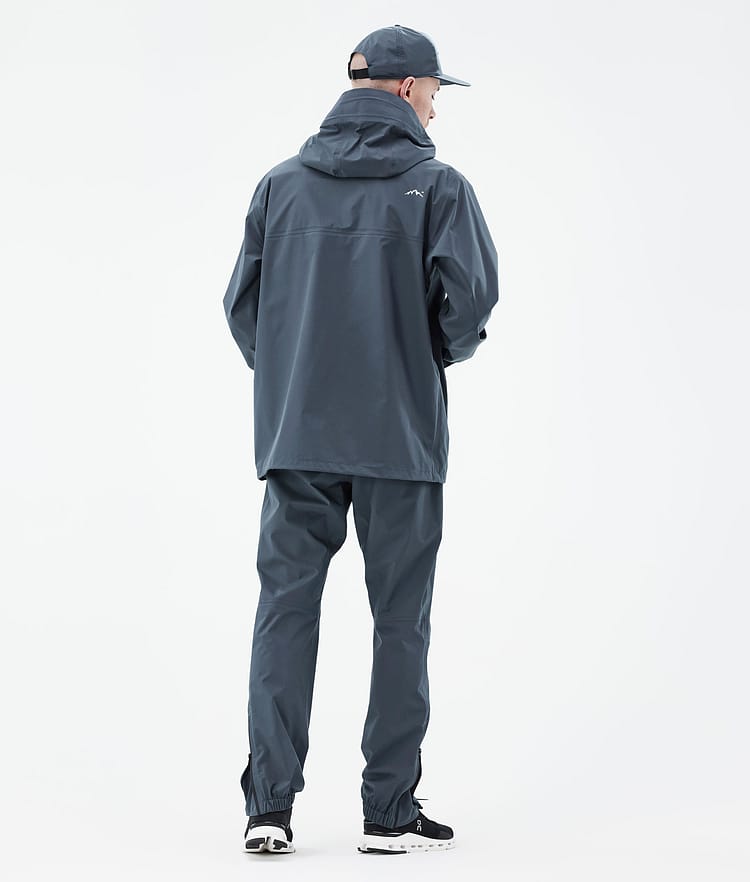 Dope Downpour Regenjas Heren Metal Blue, Afbeelding 4 van 10