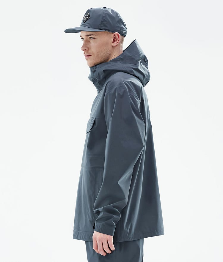 Dope Downpour Regenjas Heren Metal Blue, Afbeelding 6 van 10