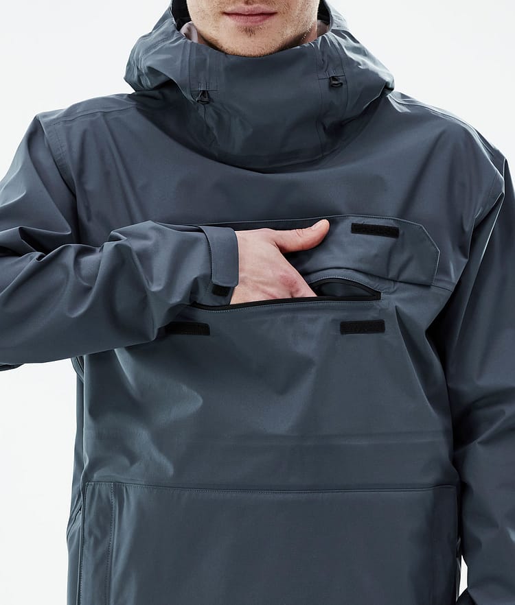 Dope Downpour Regenjas Heren Metal Blue, Afbeelding 10 van 10