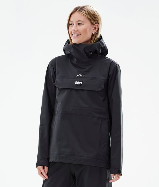 Dope Downpour W Regenjacke Damen Black