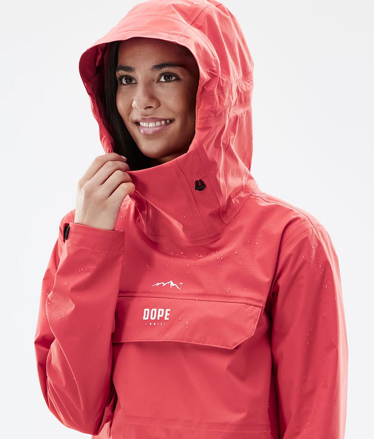 Dope Downpour W Regenjas Dames Coral, Afbeelding 5 van 9