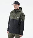 Dope Hiker Light Outdoor Jas Heren Olive Green/Black