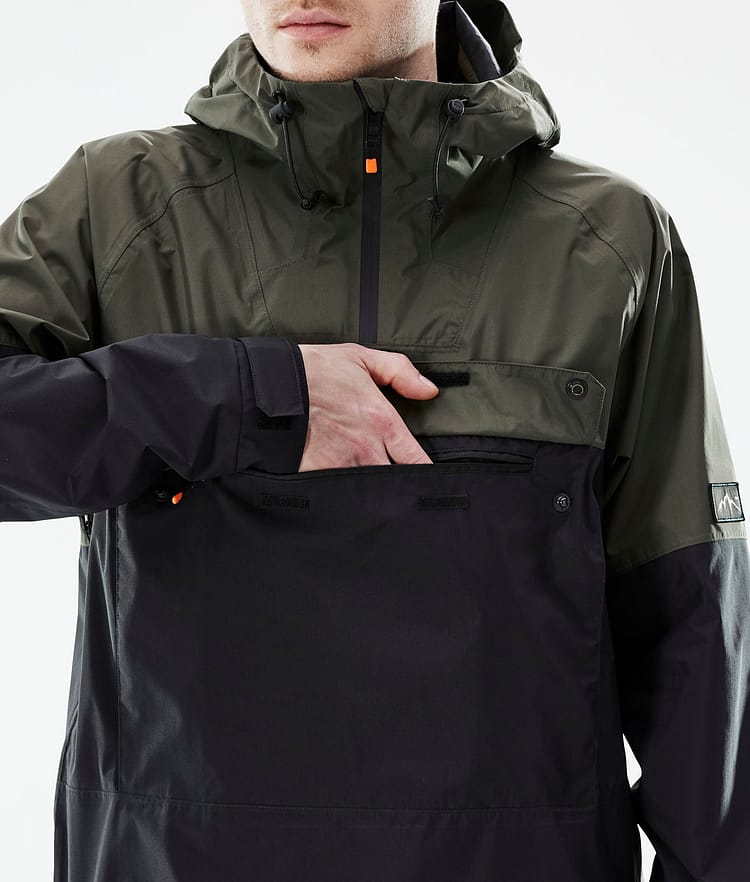 LY4U Lichtgewicht Outdoorjas Heren - Winddicht & Waterdicht Jack Met Capuchon Voor Wandelen, Kamperen, Fietsen