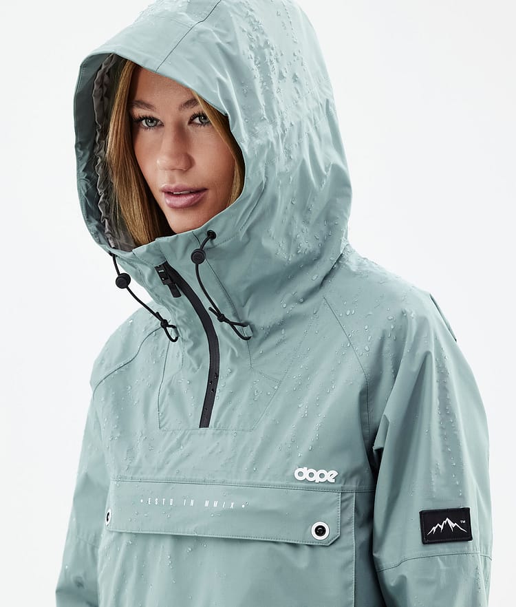 Dope Hiker Light W Outdoor Jacket Women Faded Green, Image 5 of 9