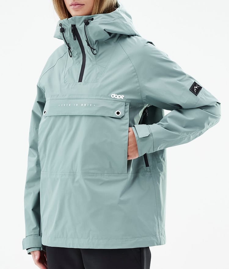 Dope Hiker Light W Outdoor Jacket Women Faded Green, Image 8 of 9