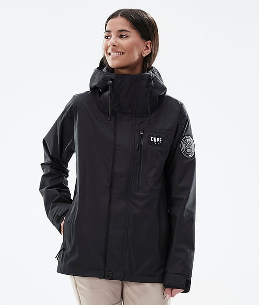 Dope Blizzard Light W Full Zip Outdoor Jas Dames Black