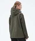 Dope Blizzard Light W Full Zip Veste Randonnée Femme Olive Green, Image 7 sur 10