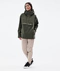Dope Legacy Light W Jakke Dame Olive Green, Billede 3 af 9